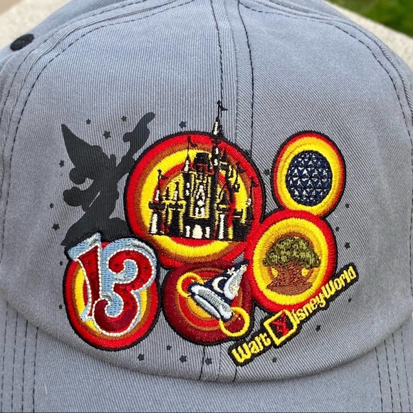 Disney Parks Authentic Embroidered Grey Believe In Magic Adjustable Hat New - Picture 5 of 16